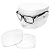 OOWLIT Replacement Lenses Compatible with Oakley Holbrook Sunglass HD Clear Non-polarized