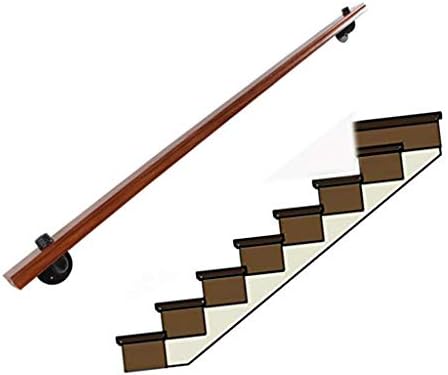Stair Banister Handrail Stair Handrail Complete Kit Solid Wood