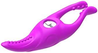 Female Privacy Hand Job Device Comfortable Toys Chest rivacy Stimulate Shake Clip Privacy Knead Toys Protect Privacy,Purple