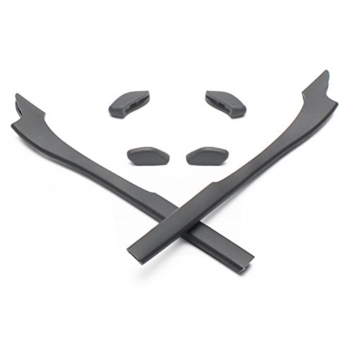 Mryok Replacement Earsocks Nosepieces Kits for Oakley Half Jacket 2.0/2.0 XL - Gray