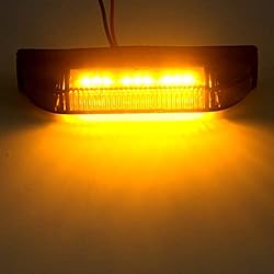 Smoked Amber Full LED Center Grille Lights