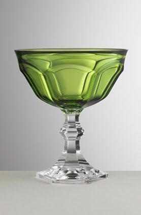 Mario Luca Giusti Dolce Vita Footed Coupe Green