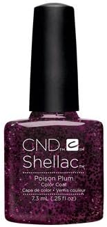 Poison Plum Shellac Nail Polish