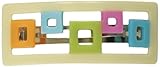 Caravan Puzzle Of Square Colored Boxes In An Open