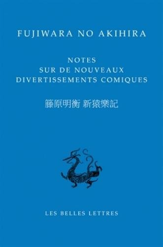 Notes sur de nouveaux divertissements comiques