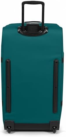 Tranverz L Valise Grand Format 121L (79 x 40 x 33 cm), grande valise de voyage à roulettes, bagage résistant avec double compartiment, poignée télescopique & serrure TSA - PEACOCK GREEN