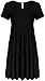 Casual Tiered T Shirt Dresses for Women Summer Sundress - USA