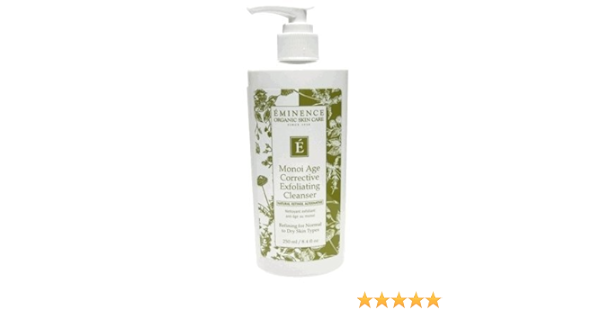 eminence monoi age corrective exfoliating cleanser