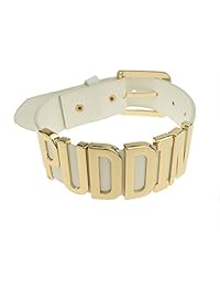 Coolcoco - Gargantilla ajustable de cuello alto dorado