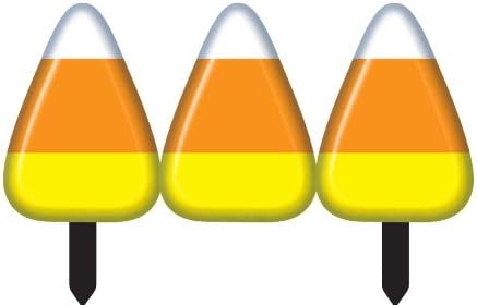 Forum Novelties 211542 Candy Corn Fence - 2 Sections