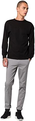 RSQ London Skinny Stretch Chino Pants, Light Grey, 31X30