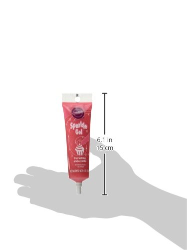 Wilton 704-9998X Pink Sparkle Gel Icing Dispenser