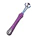 4 Pcs 3-Sided Pet Toothbrush Dog Toothbrushes for Brushing Dog's Teeth Best Dental Care for Dogs for Fresh Breath(Purple White Orange Blue)