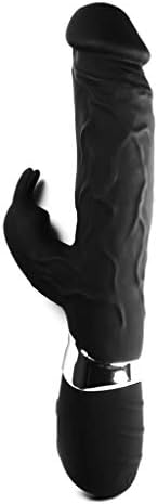 Xizlanersy GS P'ot-t-er Rabbit Vibrantor for Women USB Rechargeable Di do - Black