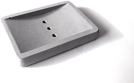 Minimalist Concrete Soap and Sponge Dish