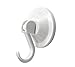 erioctry 3-Pack Extra Strong Suction Cup Hook Heavy Duty Strong Hooks Smooth Wall Shower Kitchen Window Bathroom Bag Coats Towels Caps Holder Organizer White