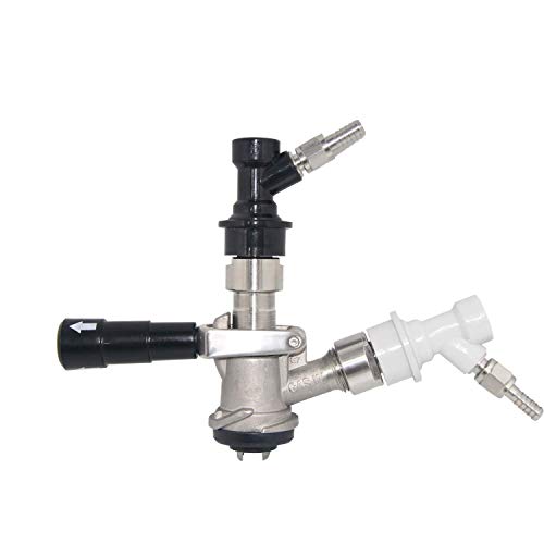 Ball Lock Keg Coupler Adapter Sankey to Ball Lock Quick Disconnect