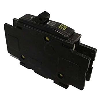 Square D Circuit Breaker, 20 Amp, 1-Pole, QOU120 - Thermal Magnetic