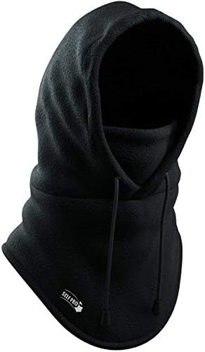 Self Pro Balaclava Thermal Fleece Hood, Wind-Resistant Ski Mask - Heavyweight Cold Weather Winter Motorcycle, Ski & Snowboard Gear - Ultimate Protection from The Elements
