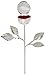 Elegance Long Stem Rose Ring Holder, 9