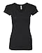 Next Level Womens Sporty V Black 2X