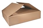 The Packaging Wholesalers 16 x 12 x 4 Inches Shipping Boxes, 25-Count (BS161204)