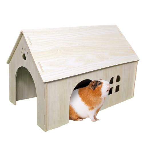 Amonk Wooden Guinea Pig Hideout