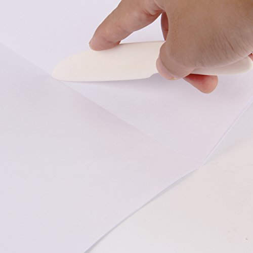 VENCINK Genuine Bone Folder Paper Creaser Crafting Scoring Creasing Scrapbooking Origami Tool for Paper Craft Cards Making Folding Score Board (5.5 x 0.79 inch) - Thumbnail 3