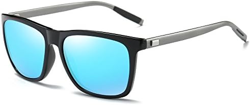 MOTELAN Polarized Sunglasses for Men Women Driving Fishing Vintage Glasses UV400 Blue