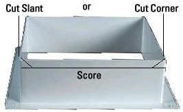 Fantastic Vent 1040-80 Garnish Off-White
