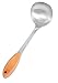 ArtMuseKitsMikash Internet's Best Stainless Steel and Bamboo Serving Ladle | Large Kitchen Utensil Spoon | Punch Bowl and Soup Pan Ladle