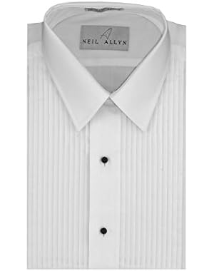 Men's SLIM FIT Lay-Down Collar 1/4