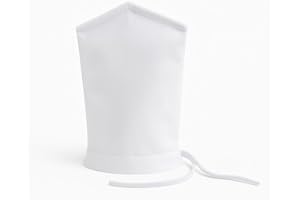 SPIRY FI ENGINEERS SPIRY-FI 5 Micron Water Filter Bag 4" x 7" - Easy-to-Use Polypropylene Filter Sock Replacement Bags for Tap & Drinking Water Purification, Chemical, Aquarium, Pond, Industrial Filtration - Set of 1