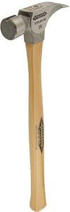 Image of Stiletto Ti16MS Ti 16 Milled Face Hammer with a Straight 18" Hickory Handle