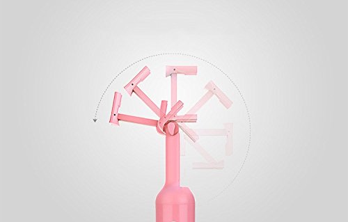 Lemonda 2 in 1 Bluetooth Selfie Umbrella Creative Bottle Design Windproof 50+ Anti-UV Tri-fold with Extendable Stick & Bluetooth Remote Shutter