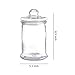 Glass Apothecary Jar Glass Canister Set with Ball Lid, 2-Piece Set (44 Ounce)