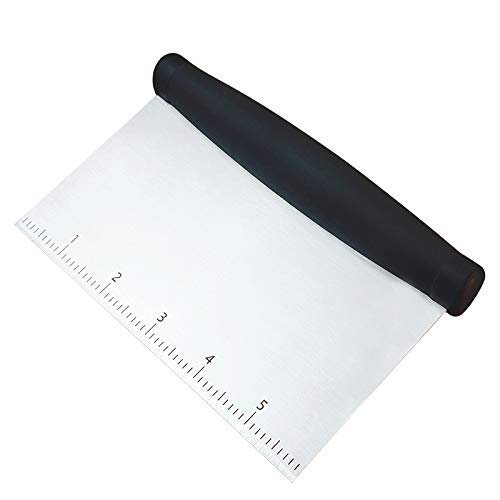 Wanbiao777 ultiPurpose 6Inch Bench Scraper, Pizza Dough Scraper