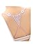Invisible Clear Replacement Bra Straps Removable Butterfly Bra Straps 3pcs