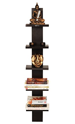 BLUEWUD Louis Engineered Wood Wall Decor Shelf/Display Rack