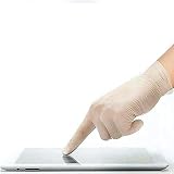 The Real Touch Vinyl Gloves Powder Free Extra Strong Box of 100 Clear view 8