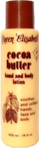 Queen Elisabeth Cocoa Butter Hand & Body Lotion -14fl.oz/400ml-Code:QUE002 by Queen Elisabeth