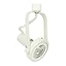 D&D Brand H System PAR30 Line Voltage Gimbal Ring Rear Loading Track Lighting Fixture White HTC-9005-WH (No Bulb)