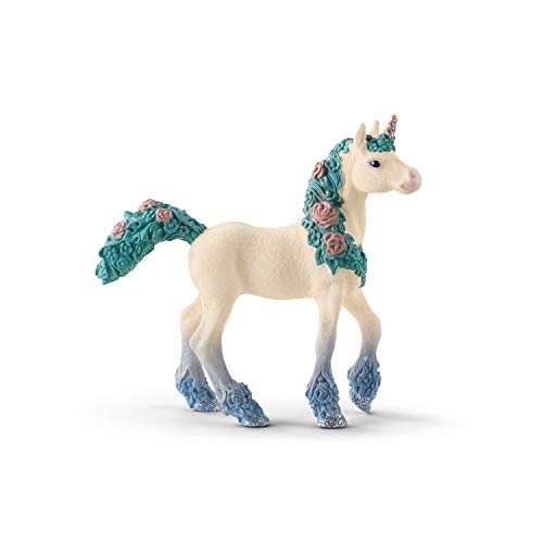 schleich 70591 Blüteneinhorn Fohlen, für Kinder ab 5-12 Jahren, BAYALA - Spielfigur