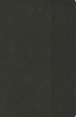 KJV Names of God Bible Black, Hebrew Name Design Duravella