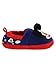 Mickey Mouse Toddler Boy's Plush A-Line Slippers with 3D Ears (7-8 M US Toddler, Navy)