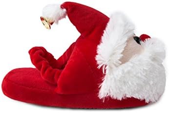 Santa Claus Children's Slippers (Toddler/Little Kid) With Back Strap Design