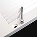 HVAC Premium 30'' x 10'' [Duct Opening] Flat Stamped Steel Return Air Grille - Sidewall and Ceiling - HVAC Vent Duct Cover - White [Outer Dimensions: 31.75''w X 11.75''h]