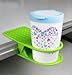 3 Pack Small Colorful Desk Cup Holder Clip Lap Portable Table Folder Table Manager Clip Coffee Drink Water Mug Stand with Strong Hold Random Color Holders for Home and Office