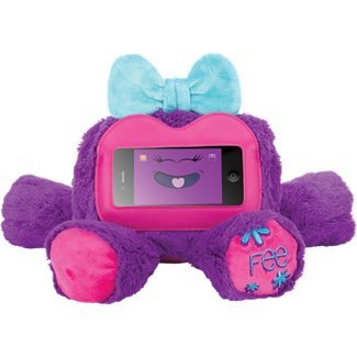 Griffin Purple Woogie Fee Plush Kid Case for iPhone and iPod touch - Half case, half teddy bear, all fun.