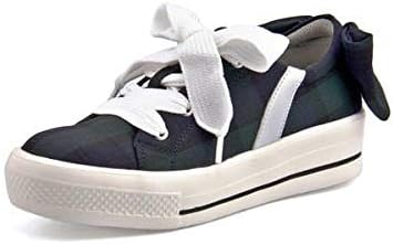 Amazon アプリズム レディース 厚底リボンスニーカー 超軽量 6612 グリーン Aprizm アプリズム キッズ ベビー